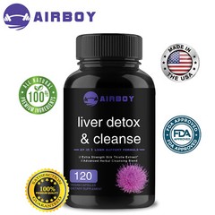 Liver Detox & Cleanse – Liver Support,Repair – Milk Thistle,Dandelion,Artichoke