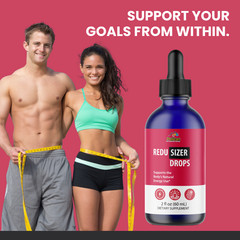 Redu Sizer Drops-Amino Diet Drops-Keto & Weight Support-5 Bottles 300ml (2fl oz)