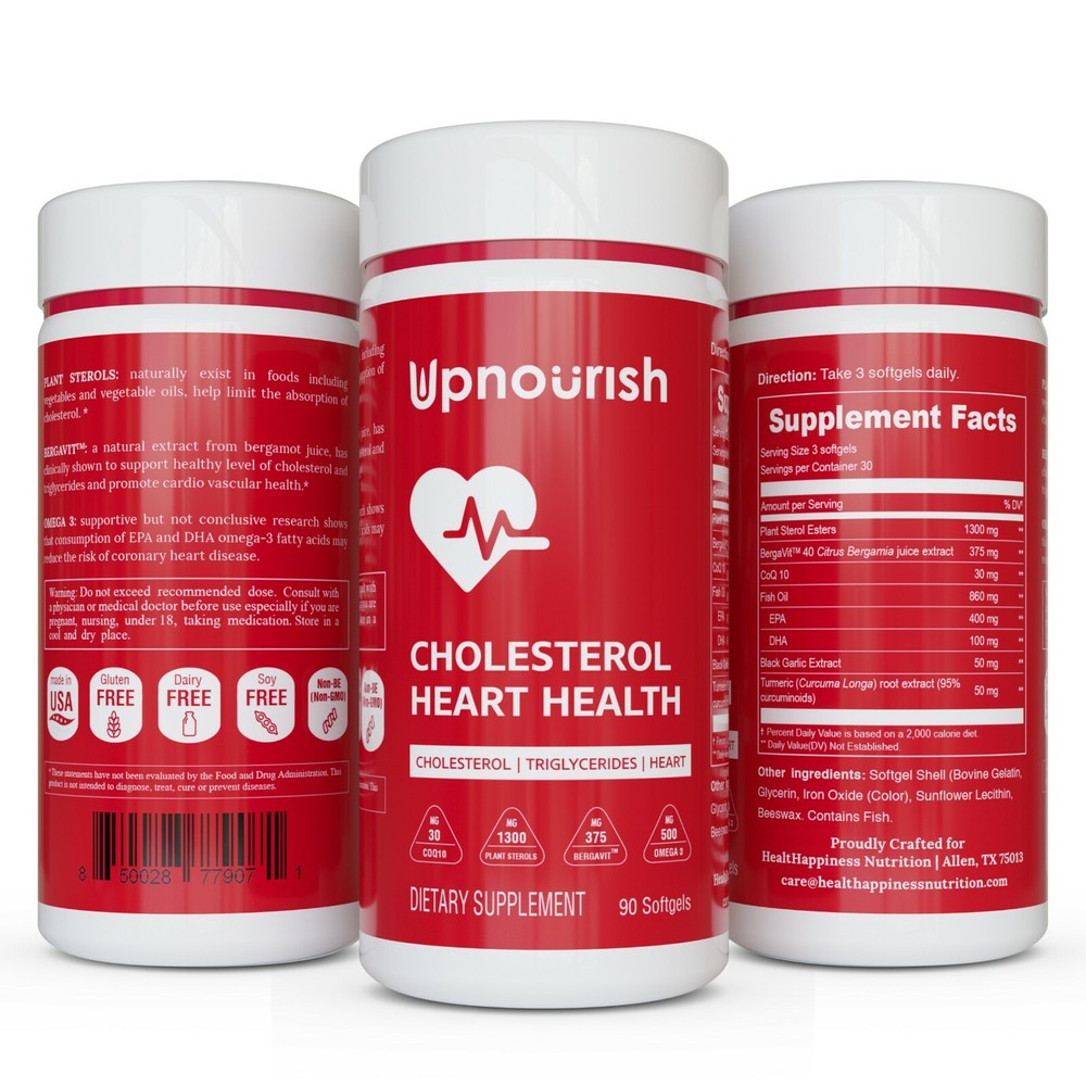 Citrus Bergamot Cholesterol Lowing Supplement That Work with Plant Sterols