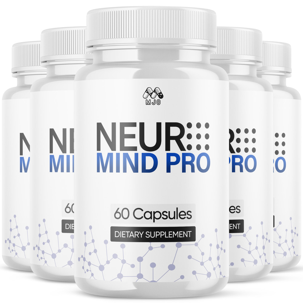 (5 Pack) Neuro Mind Pro Advanced Brain Max Support Formula 300 Capsules