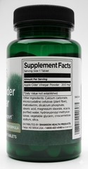 Apple Cider Vinegar 200 mg – 120 Tablets (Double Strength Formula)