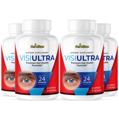 Visiultra- Eye Support- 4 Bottles- 240 Capsules