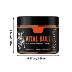Men’s Daily Multi Nutrient Capsules, Whole Source Natural Dietary Supplement
