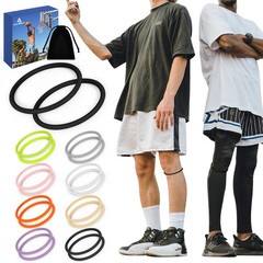 Aolabela 2PCS Patellar Tendon Knee Strap Band for One Size, Black