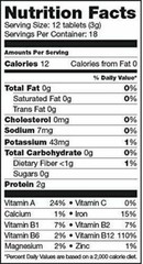Organic Chlorella Tablets Broken Cell 3000mg Per Serving, 250 Tablets