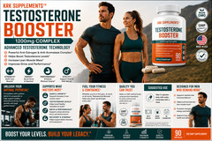 1 Test Booster Chrysin Low Test Boost Natural