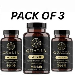 (3 Pack) Qualia Mind Brain 2.0 Supplement Nootropics – 120 Capsules – New