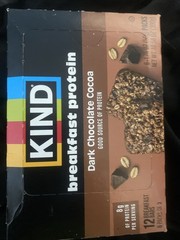 KIND Breakfast Protein Bars, Dark Chocolate Cocoa, Healthy Snacks, Gluten Fre…