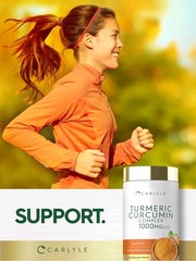 Carlyle Turmeric Curcumin with Black Pepper | 180 Capsules | Turmeric Complex…