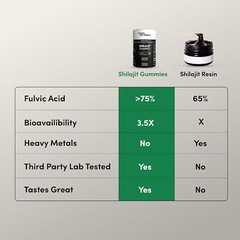 Man Matters Pure Himalayan Shilajit Gummies with KSM-66 Ashwagandha 60N Gummies