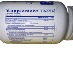 Pure Encapsulations DIM Detox Supplement Diindolylmethane Caps 60 Count EX 03/27