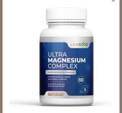 LIVEGOOD Ultra Magnesium Complex Glycinate Supplement Helps Relieves Anxiety