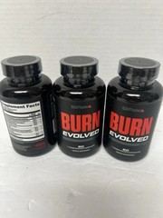 Pack of 3 Burn Evolved 2.0 Thermogenic Fat Burner Weight Loss New Sculptnation