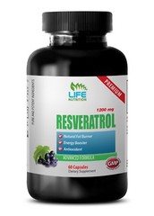 Green Tea Extract Powder – Resveratrol Complex 1200mg – Slimming Capsule 1 Botte