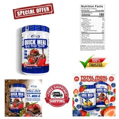 Gaspari Quick Meal: Complete Protein Shake with Real Food Ingredients, 44 oz