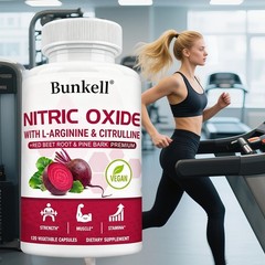 Nitric Oxide Booster Supplement L-Arginine, – L-Citrulline & Red Beet Root * 1-5