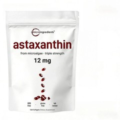 1 Pack Astaxanthin 12mg, 120 Softgels, 4 Month Supply NEW