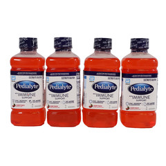4 Pack Pedialyte Immune Support Cherry Punch Electrolyte Hydration 1L EXP2/2026+