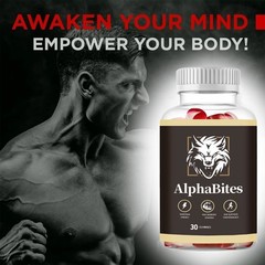 NEW Alpha Bites Gummies AlphaBites Max Performance Gummy (1 Month Supply) 1-3PCS