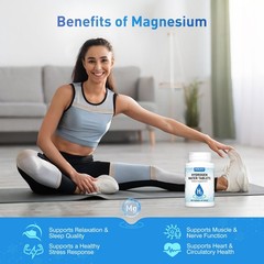 Hydrogen Water Tablets with Magnesium, Up to 12 PPM Molecular Hydrogen Tablet…