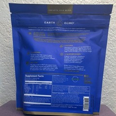 Earth Echo Cacao Bliss Superfood Elixir Powder Energy Support 8.46 oz