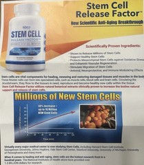 Stem Cell Release Factor Supplement