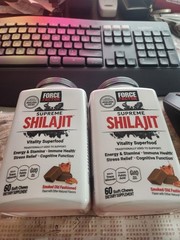 2-Force Factor Supreme Shilajit Vitality Superfood| Smoked old fashioned | 60 ch