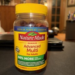 Nature Made Advanced Multi For Adults 90 CT Gummies, Exp: December 2025