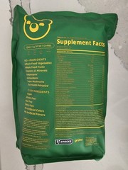 Gruns Adults Super Greens Gummies, Superfood Gummy Bears