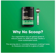 Micronized Creatine Monohydrate Powder, Unflavored, 120 Servings, 600 Grams (Pac
