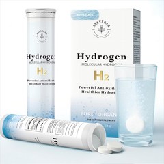 Molecular Hydrogen Water Tablets with Magnesium – 8 PPM Molecular Hydrogen Ta…