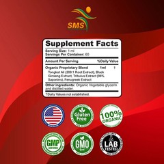 Man Bulge Mens Libidio Boost Performance Tincture Herbal Drops 3 Pack 6 Fl Oz