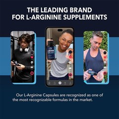 Extra Strength Nitric Oxide Booster Supplement L-Arginin 3000mg Endurance/Energy