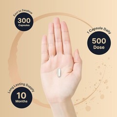 NatureBell Magnesium Complex Supplement 500mg, 300 300 Count (Pack of 1)