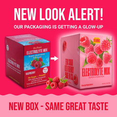 Dr. Price’s Electrolyte Mix – Raspberry Flavor, 30 Packets Sugar-Free Powder.