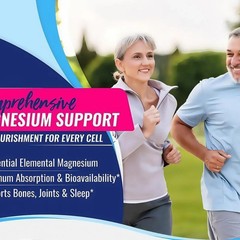 TopLux Magnesium Complex 1000mg, 8 Types for Sleep Aid Muscle Cramps Digestion