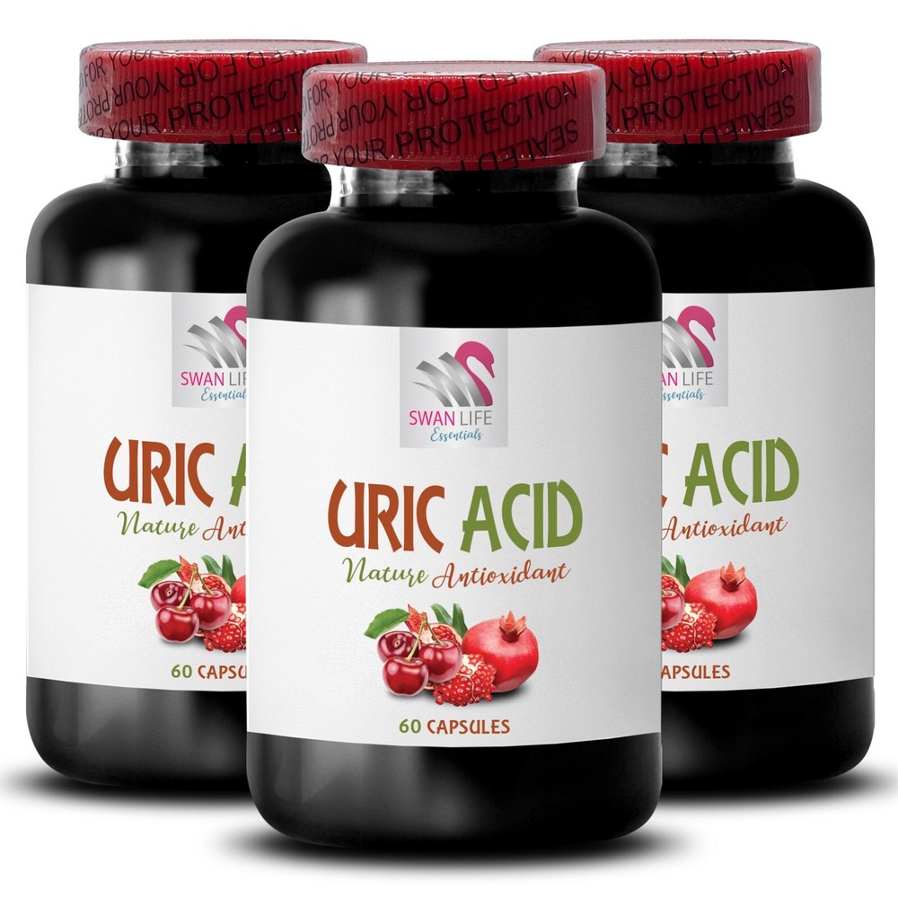 Berry Energy – URIC ACID COMPLEX – Smooth Mix 3 Bottles 180 Capsules