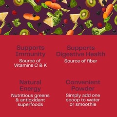 Amazing Grass, Greens Blend, Powder, 28.2 oz, 100 Servings