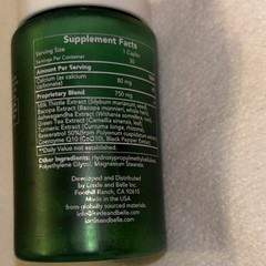 Lorde Belle LB Optimizer 3.0 Caplets 30ct Exp 12/2026 Milk Thistle Bacopa
