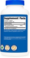 Nutricost Astragalus Capsules 550mg, 240 Capsules – Non-GMO and Gluten Free