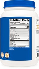 ✅ Nutricost Whey Protein Isolate (Unflavored) 2LBS – Protein Powder ✅