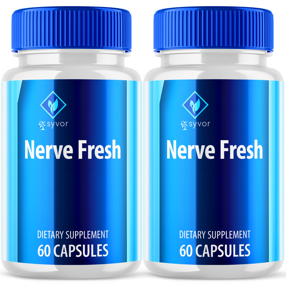Nerve Fresh Advanced Nerve Support Formula Maximum Strength Vitamin 120 Capsules