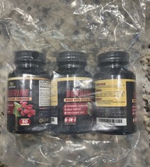 (3 Pack) Berberine Supplement 4700mg with Ceylon Cinnamon Turmeric 180 Caps 3/27