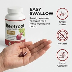 Lemeli Beet Root Supplement 60 Capsules, Lemeli Beetroot – 1300mg