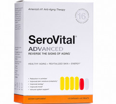 3 -Pack SeroVital Advanced 120 CAP + 60 Tablets 30 Day Dietary Supplement