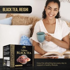 Vida Divina Café Divina Black Tea, Infused with Organic Ganoderma Reishi Extract