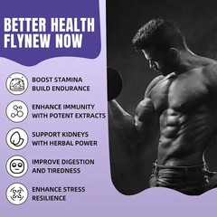 3PCS Flynew Optimal Potency | Shilajit Ultra | Adaptogen Energy Stamina Immune