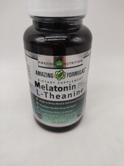 Melatonin Plus L-Theanine, 120 Tablets