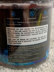 Creatine Monohydrate Gummies Complex 8000 Mg, Preworkout Gummies with Bcaa, L-ca