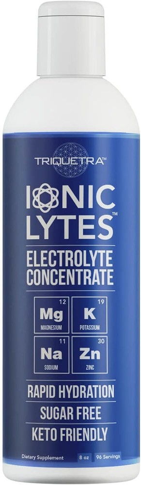 Ionic Lytes Electrolyte Concentrate (96 Servings) | Sugar Free, Keto Electrolyte
